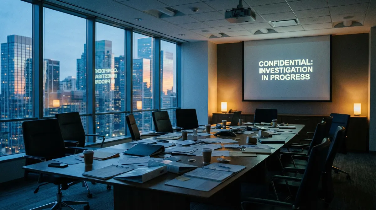 黑料51 - 企业会议室调查现场